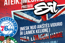 Ateik, įmesk ir laimėk kelionę į NBA rungtynes!