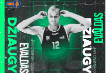 Lapkričio mėnesio MVP – Evaldas Džiaugys