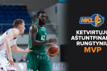 Ketvirtųjų aštuntfinalio rungtynių MVP – be keitimų žaidęs Jeffery Perkinsas