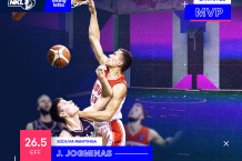 VIKINGLOTTO-NKL savaitės MVP pripažintas Justinas Jogminas