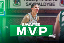 Dvyliktosios savaitės MVP Jakštas: „Mes esame žemaičiai ir dirbame iki galo“ 