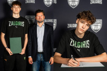 „Žalgirio“ jaunimo piramidę papildė Estijos ir Latvijos talentai