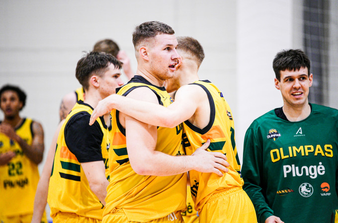 Kamuolius puolime rinkę plungiškiai nutraukė nesėkmių ruožą Garliavoje