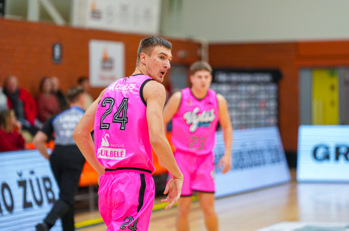 „Vyčio-VDU“ triumfas prieš vilniečius pažymėtas Čelkos trigubu dubliu