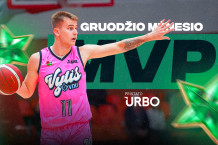 Gruodžio MVP Jocys – apie klajones po pasaulį ir kvietimus į LKL