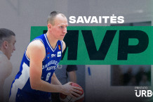 „URBO-NKL“ devynioliktosios savaitės MVP – Gintautas Matulis