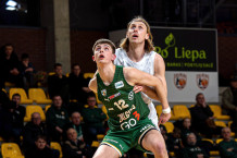 Čempionų stratego ir kapitono išvarymais pažymėtame mūšyje – pratęsta „Žalgirio-2“ pergalių serija